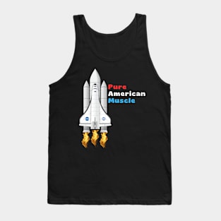 Pure American Muscle  Space Shuttle Tank Top